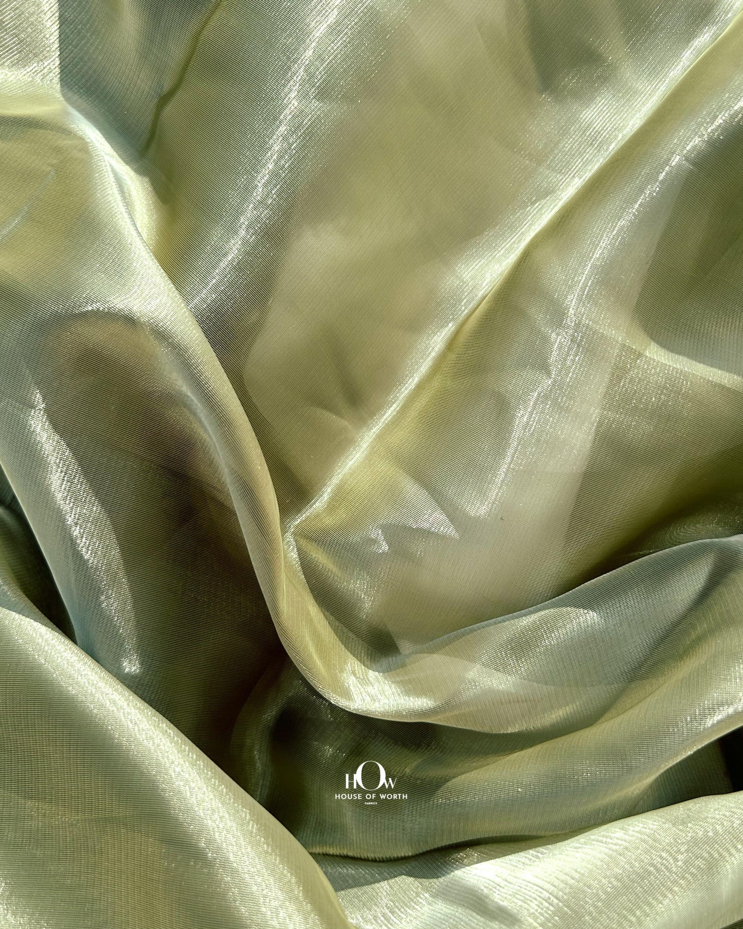 Stiff finish glass organza perfect for blouse sleeves and festive trims – supplied across India.
