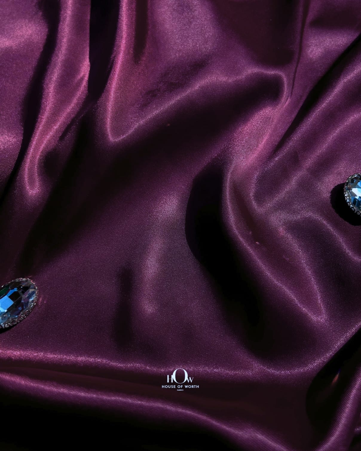 Heavy imported milano satin for gowns and dresses.