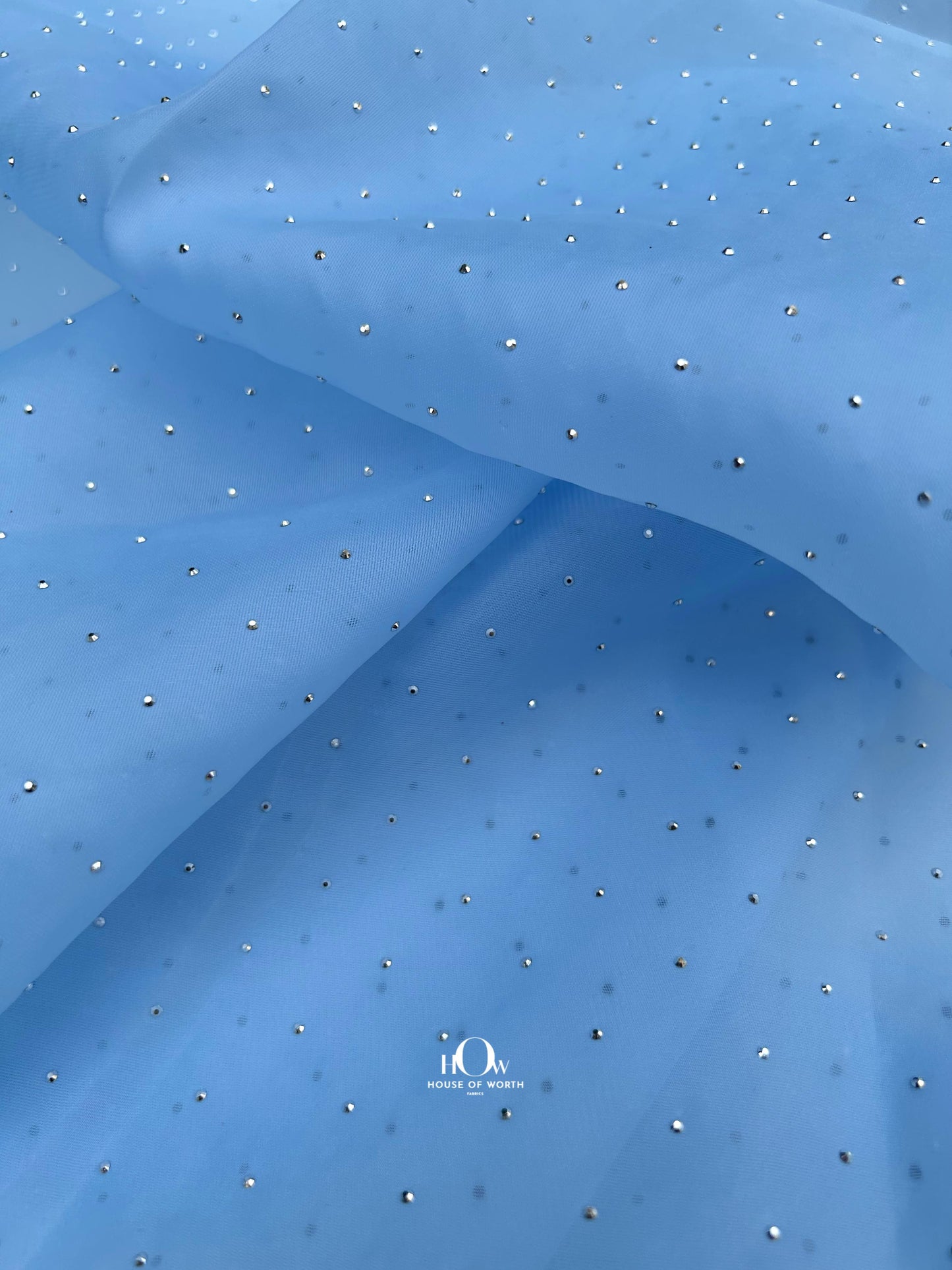 Glittering organza fabric for festive partywear in Delhi, online fabric store in India.
