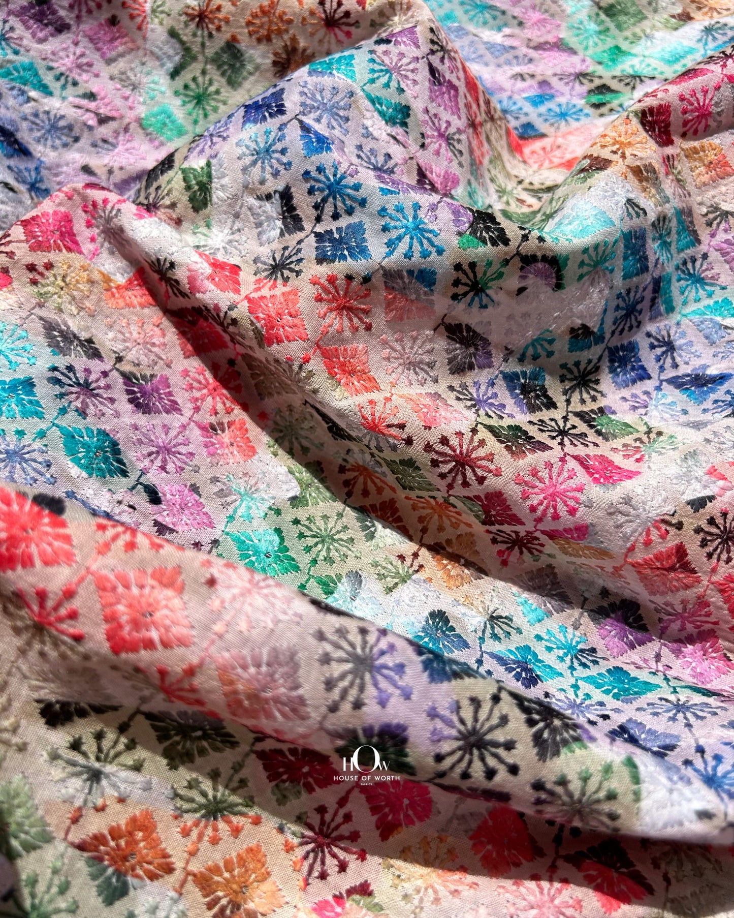 Hakoba cotton wholesale fabric in Surat for ethnic and contemporary clothing lines