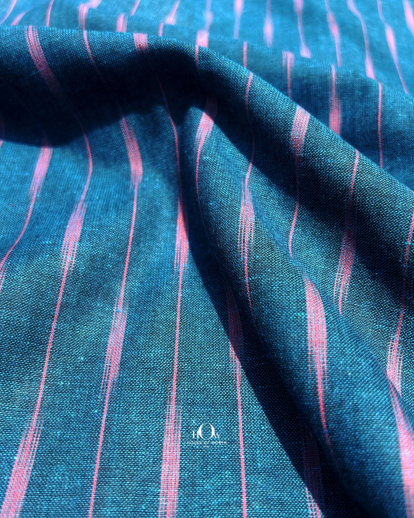 Cotton ikat dress material, vibrant designs – sourced from Surat markets