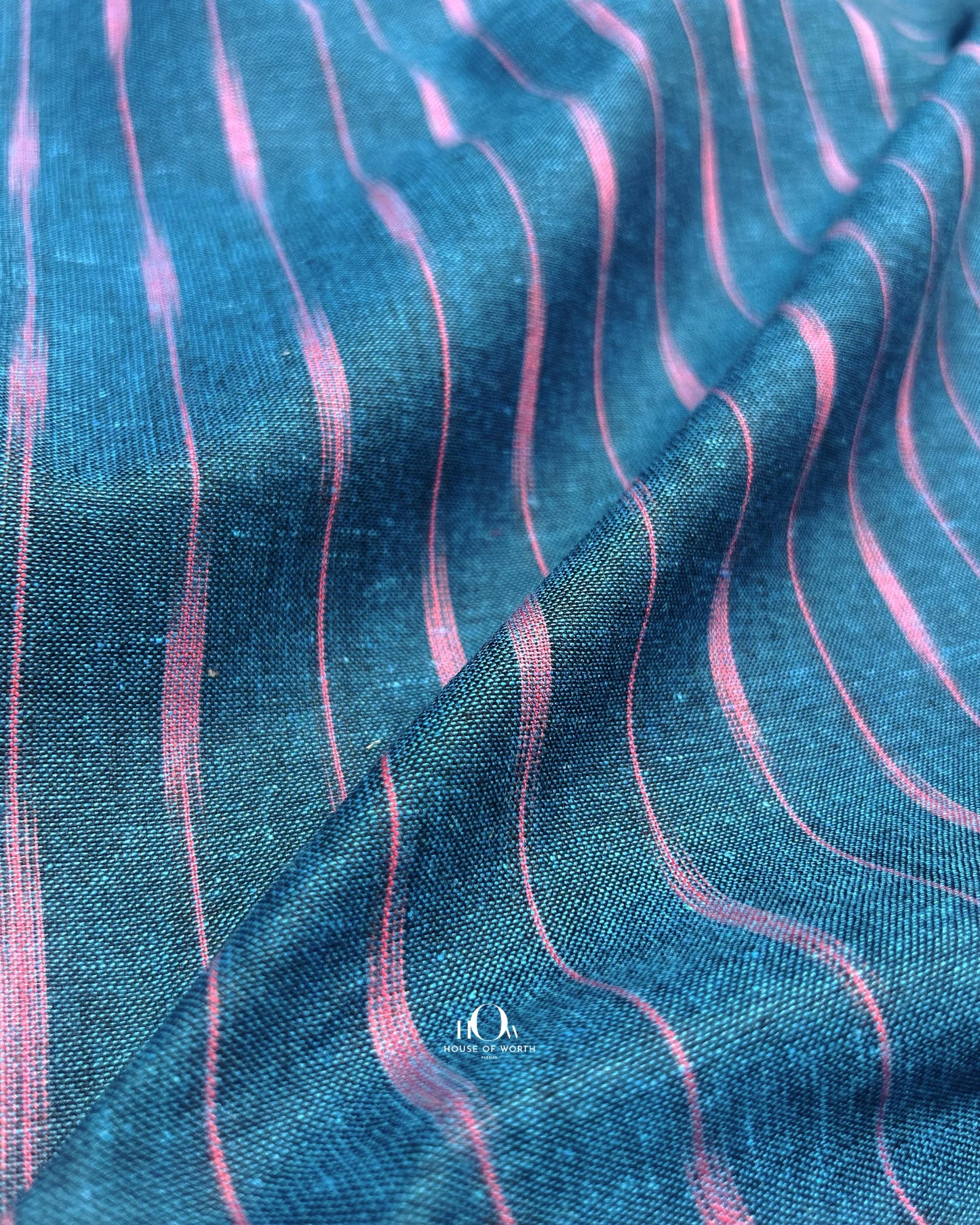 Handwoven cotton ikat print for sarees – available in Delhi