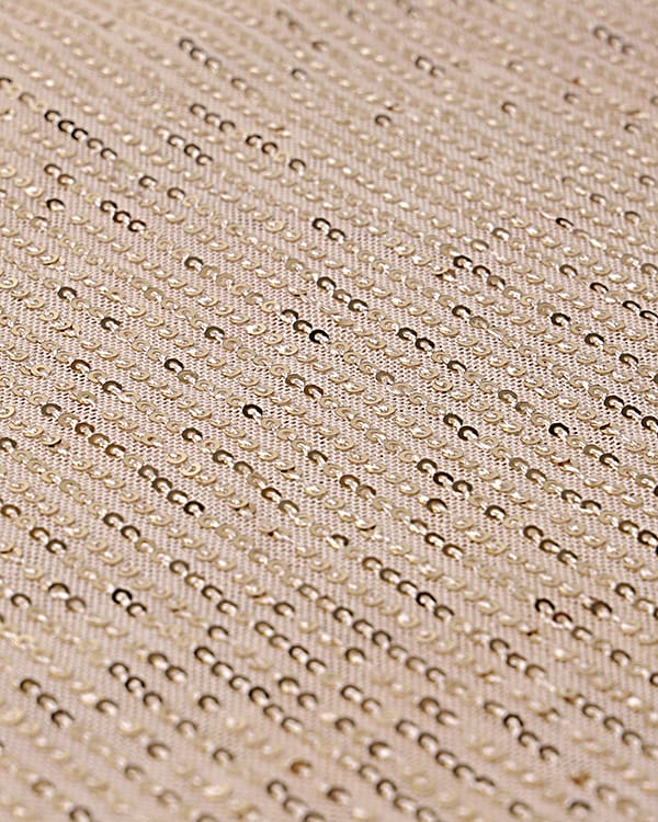 lycra sequins fabric on net