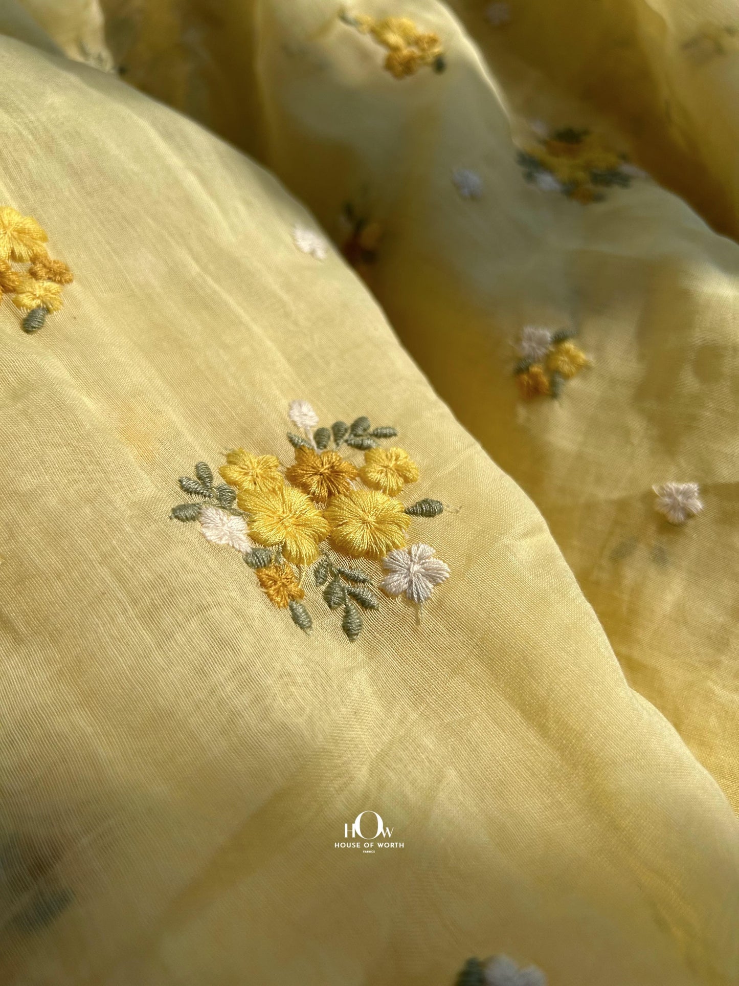 Lightweight handloom Chanderi with floral butta design – ideal for custom tailoring, festive outfits, and B2B sourcing.