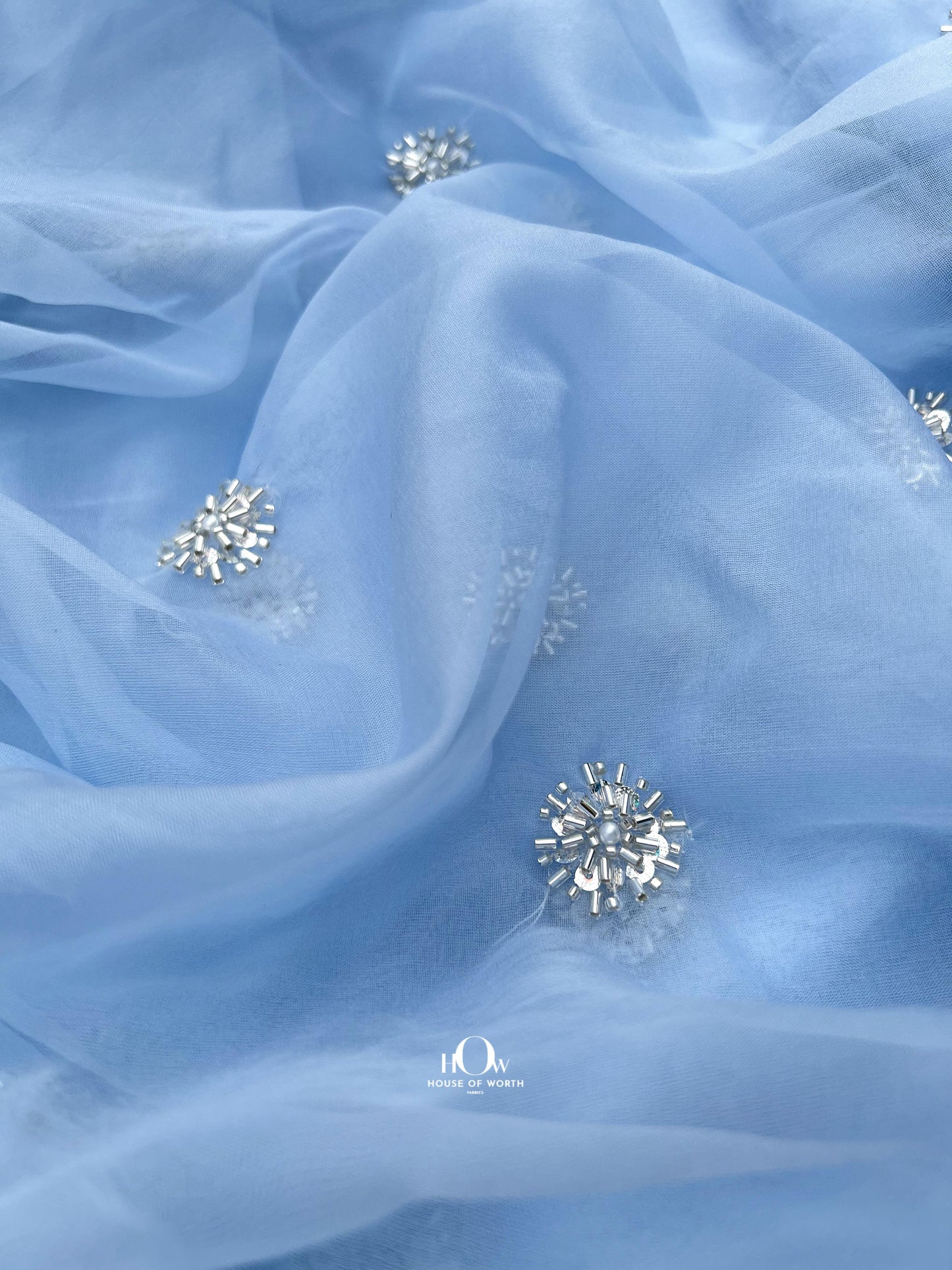 Imported organza for evening gowns, Fabric importers in Delhi