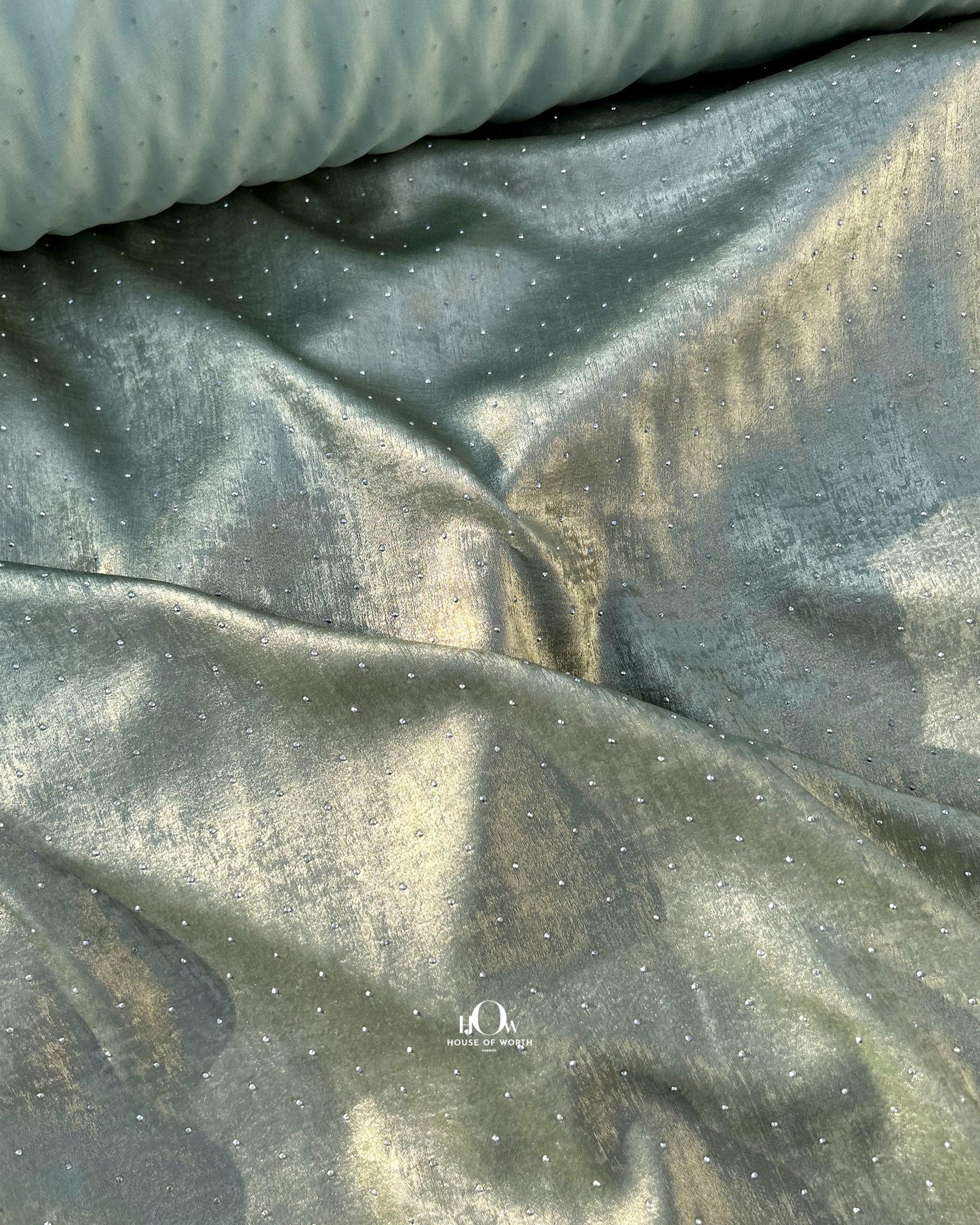 Imported diamonte mesh fabric – popular in Mumbai for Indian bridal fashion and ethnic partywear.