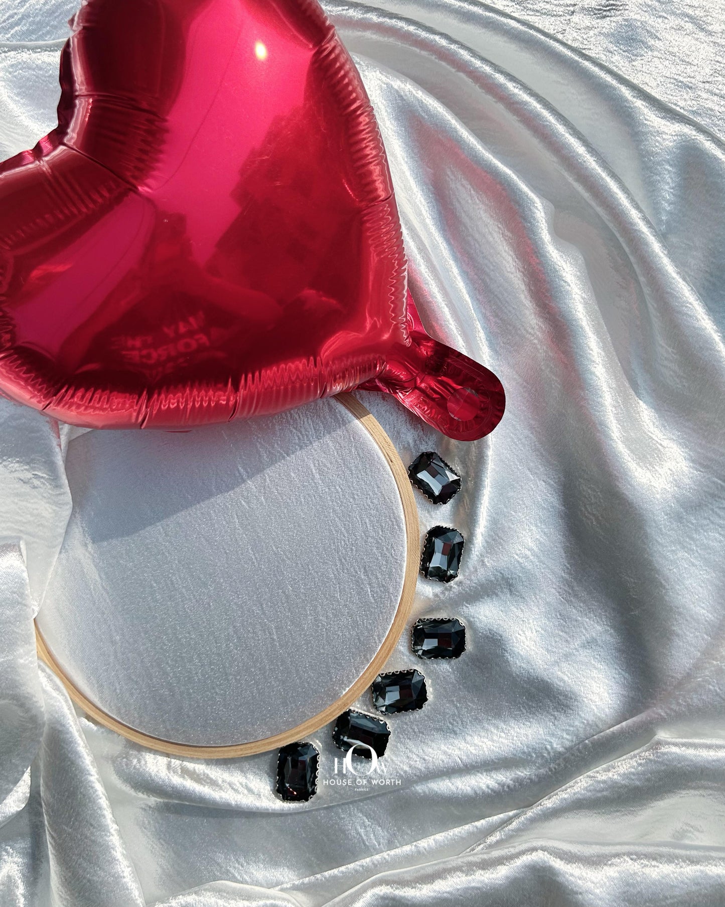 Heavy matte satin fabric over 150 gsm – suitable for bridal dresses, available in Mumbai and Surat.