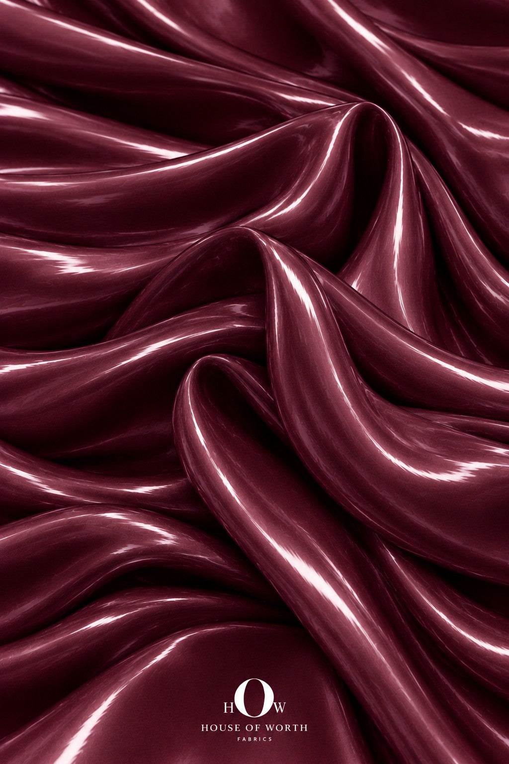 Maroon liquid organza fabric for cocktail dresses and western wear