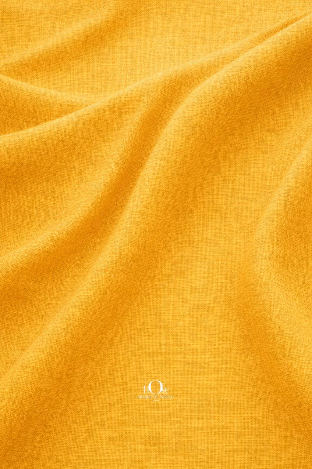 Premium cotton linen blend fabric yellow for garment manufacturing and bulk orders