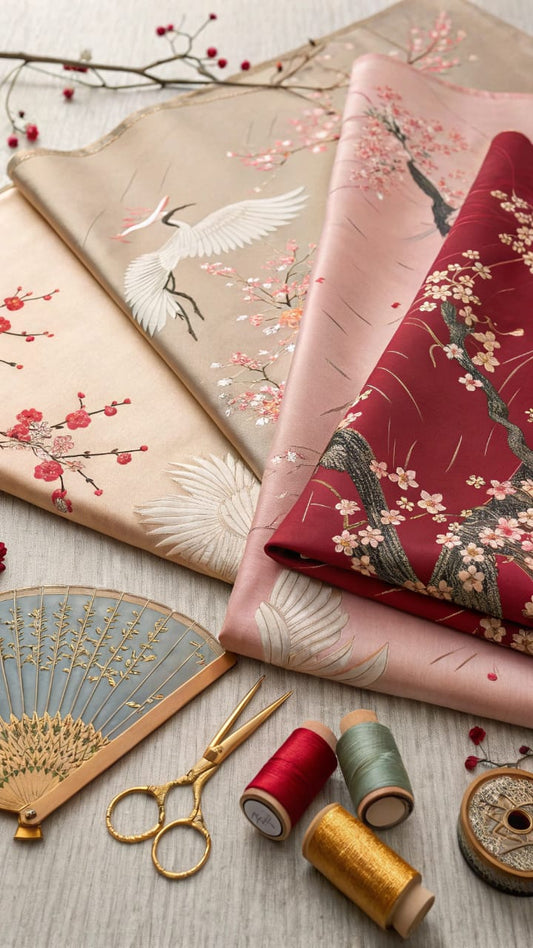 From Kyoto to Kanchipuram: A Journey Through Timeless Fabrics.