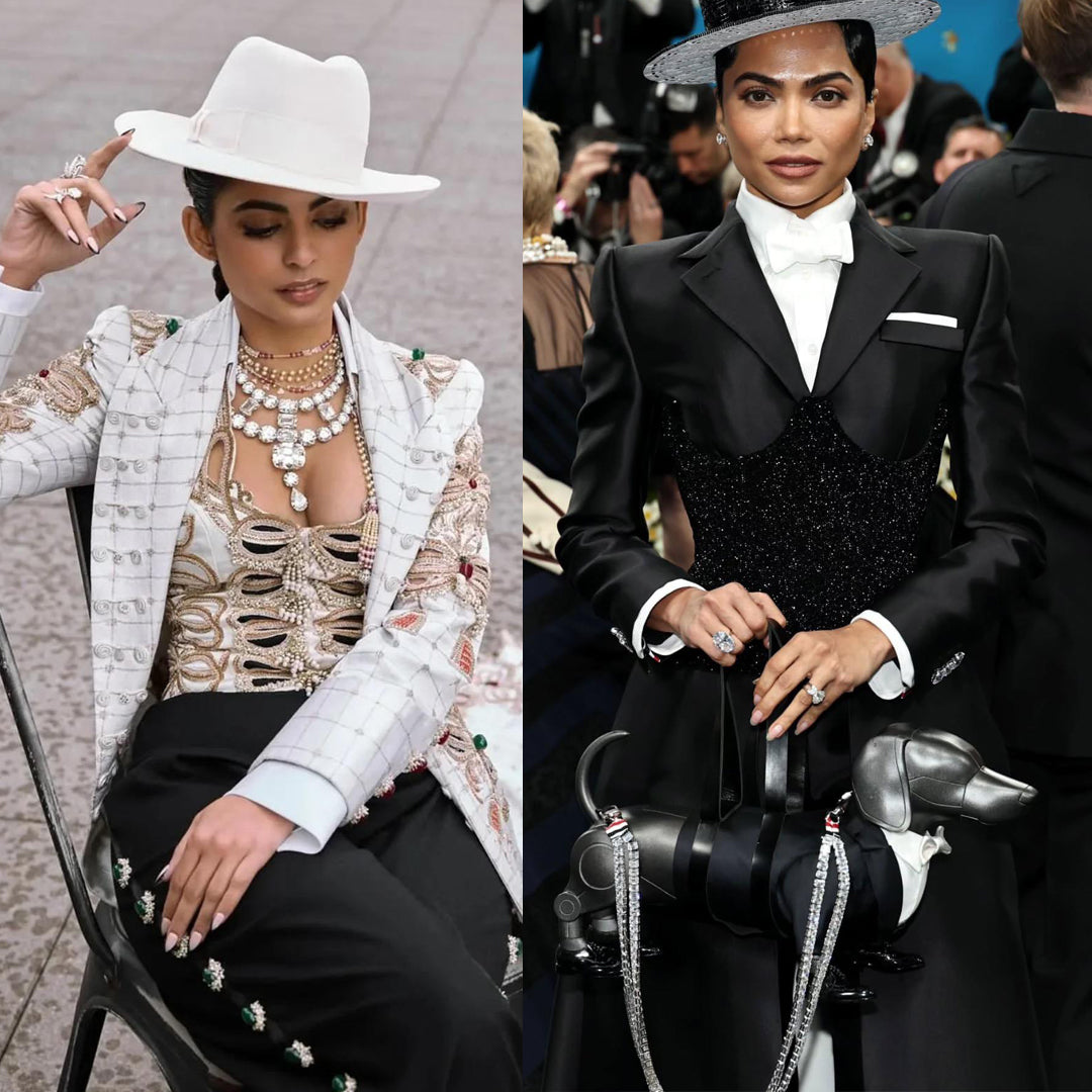 Isha Ambai Met gala look. Isha Ambani Reliance Owner