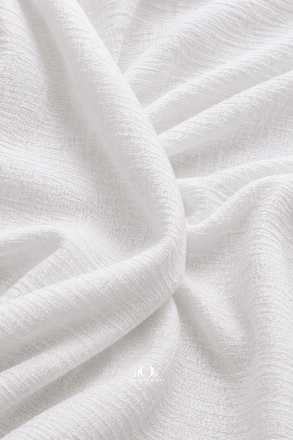 Premium 100% cotton crinkle fabric, dyeable—soft, breathable material ideal for summer kurtas and co-ord sets