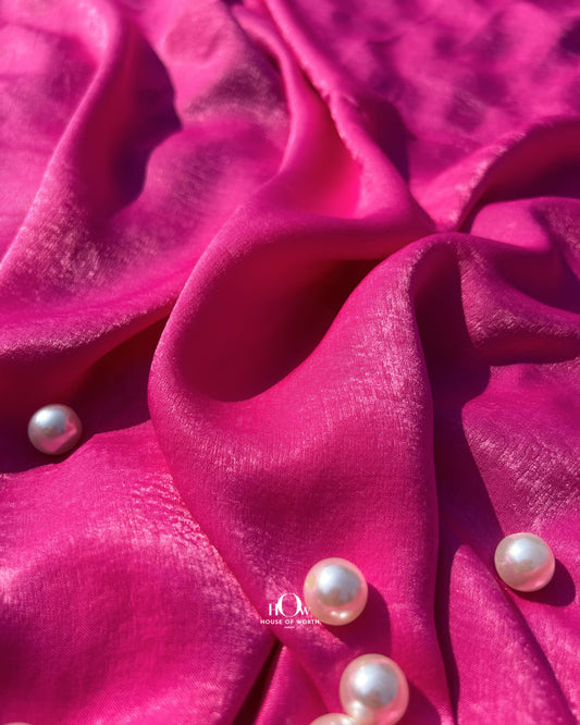 China-imported velvet satin fabric for bridal wear – available with fabric importers in Delhi.
