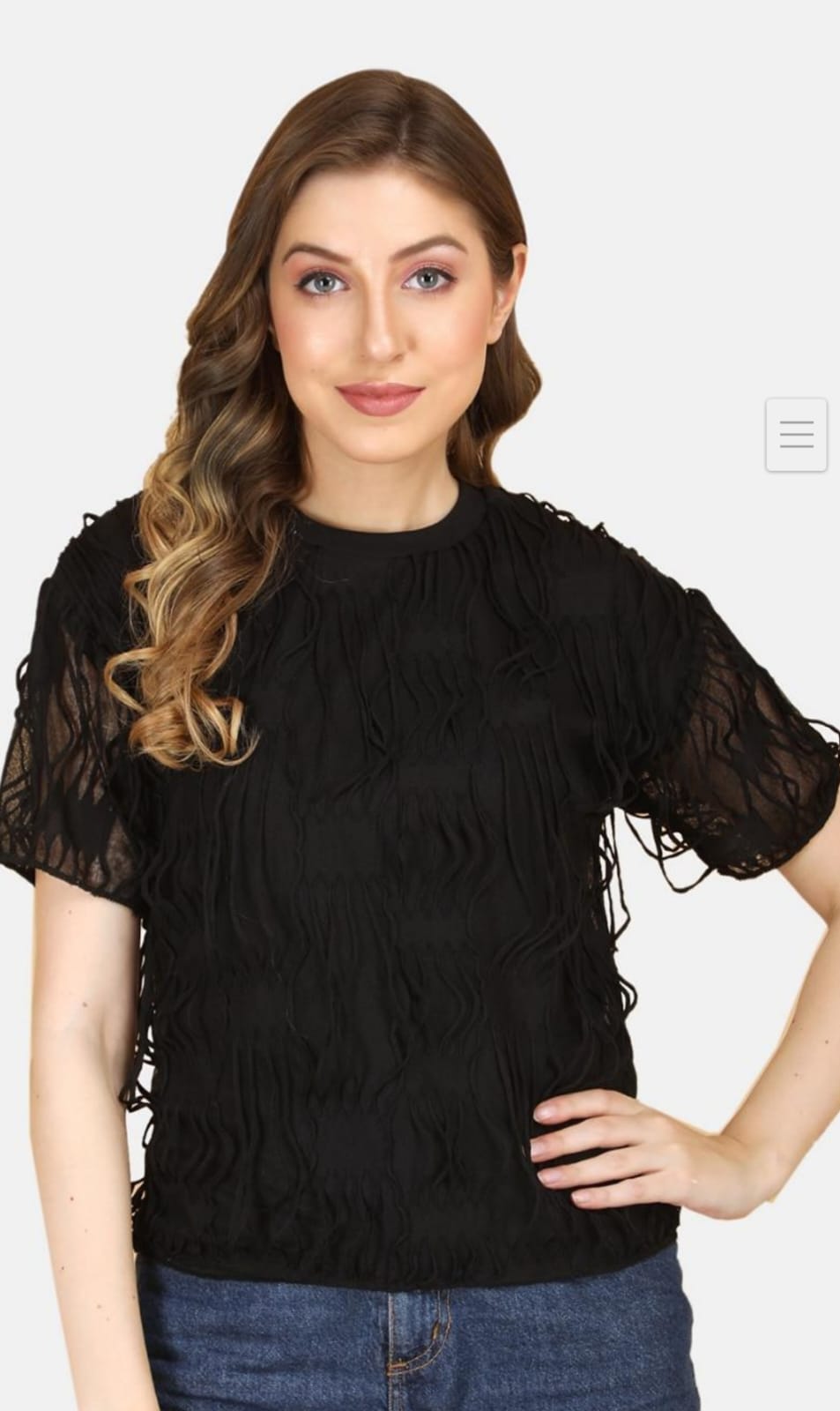 T-shirt with Fringes