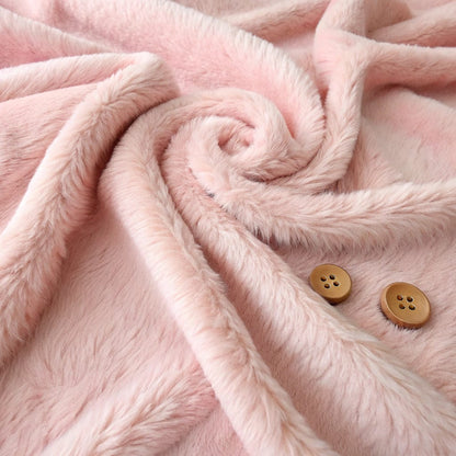 Imported fur material for garments.