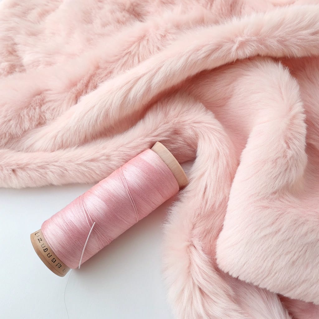 High quality fur fabric for garments and more.