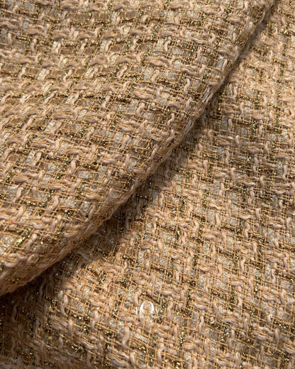 High quality tweed fabric for garments.