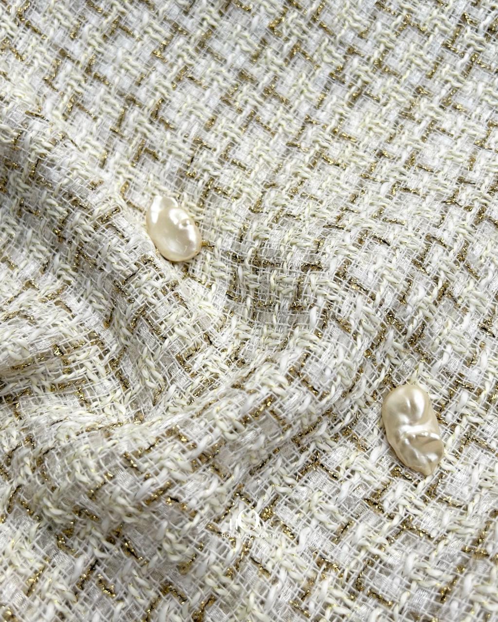 Imported fabric for blazers and pants.