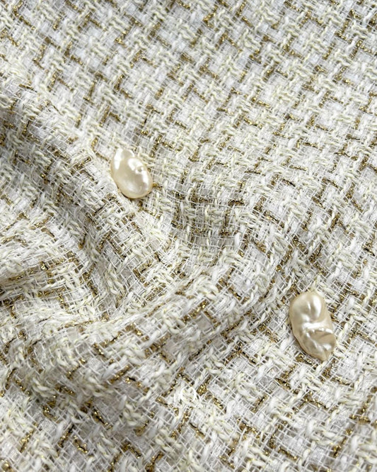 Imported fabric for blazers and pants.