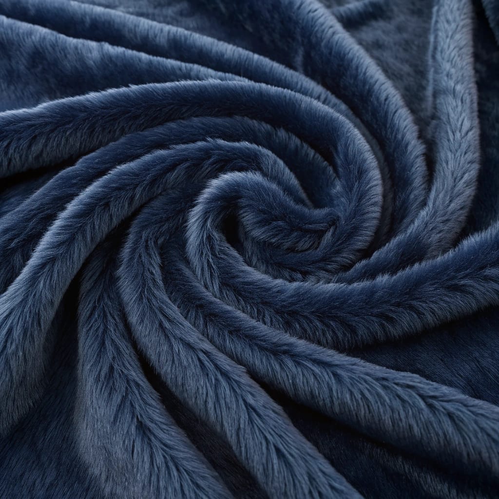 Imported fur material for jackets and coats.