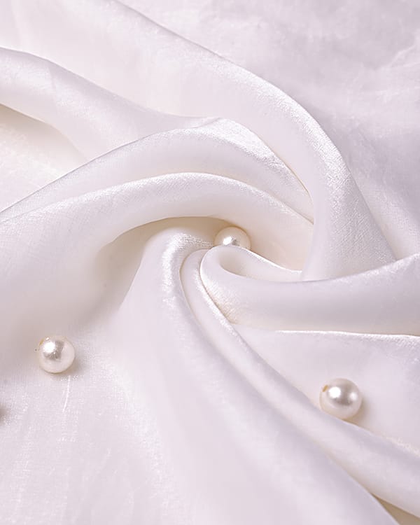 Imported glass chiffon partywear fabric