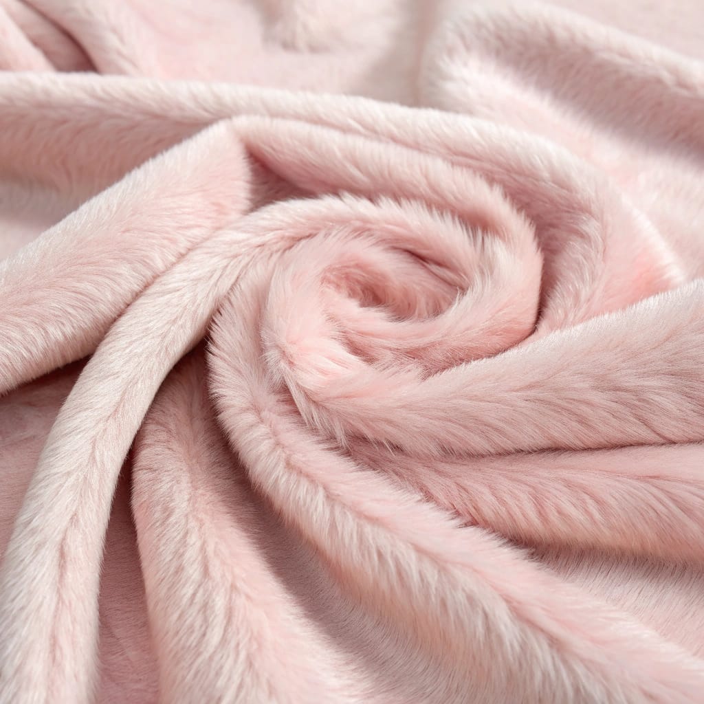 Imported soft fur fabric for garments