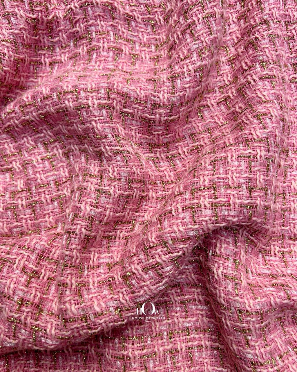 Tweed fabric for ladies garments.