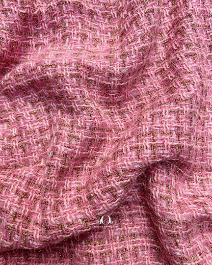 Tweed fabric for ladies garments.