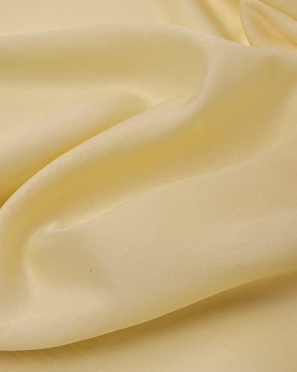 Fine Chanderi mul fabric with airy drape and elegant traditional finish