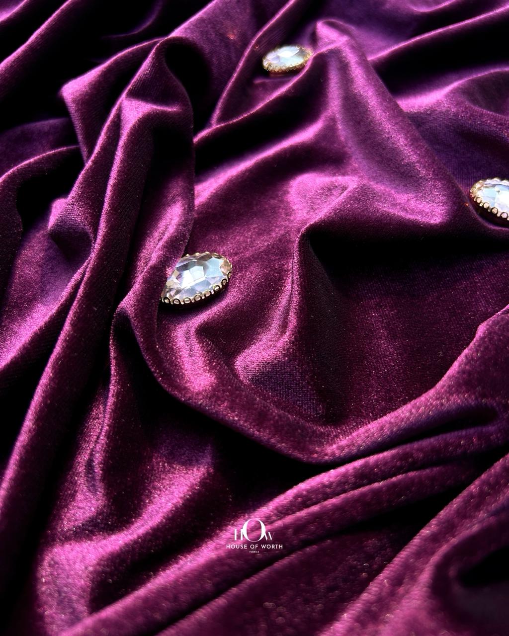 Shop premium quality velvet for elegant garment creations