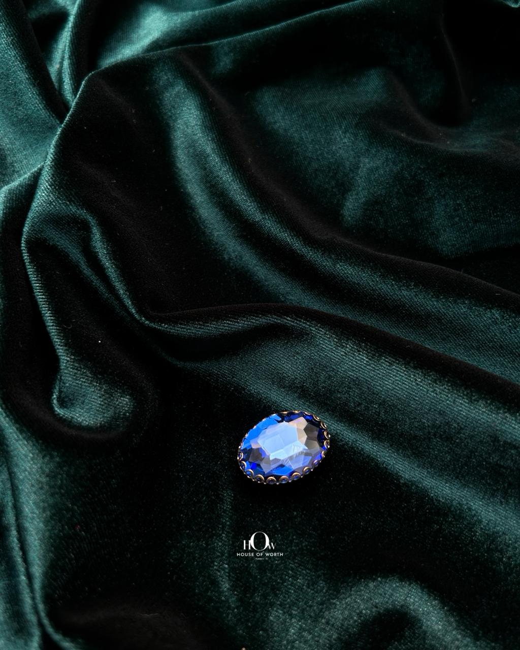 Elegant, high-quality velvet fabric for garments.