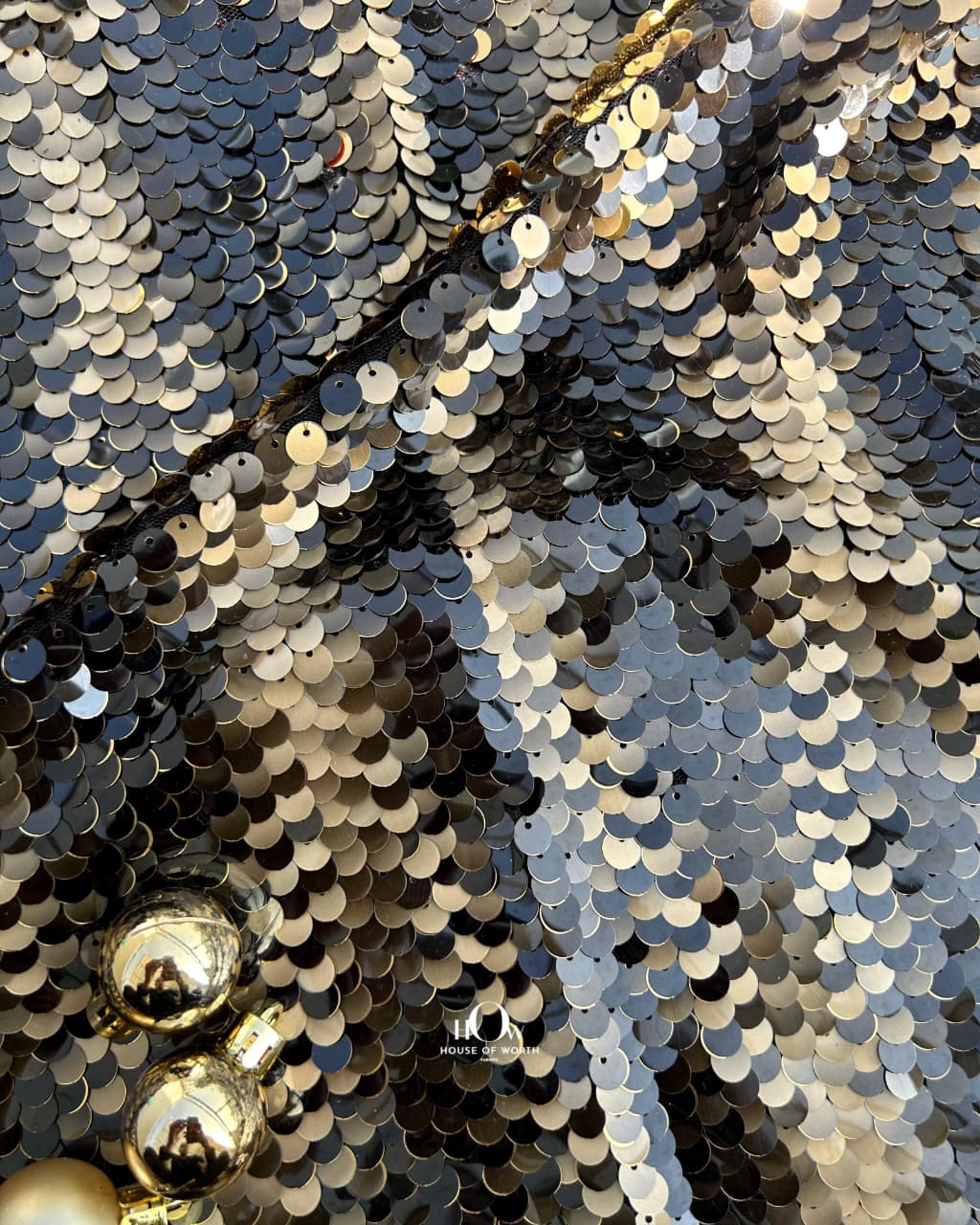Imported premium quality sequins fabric.