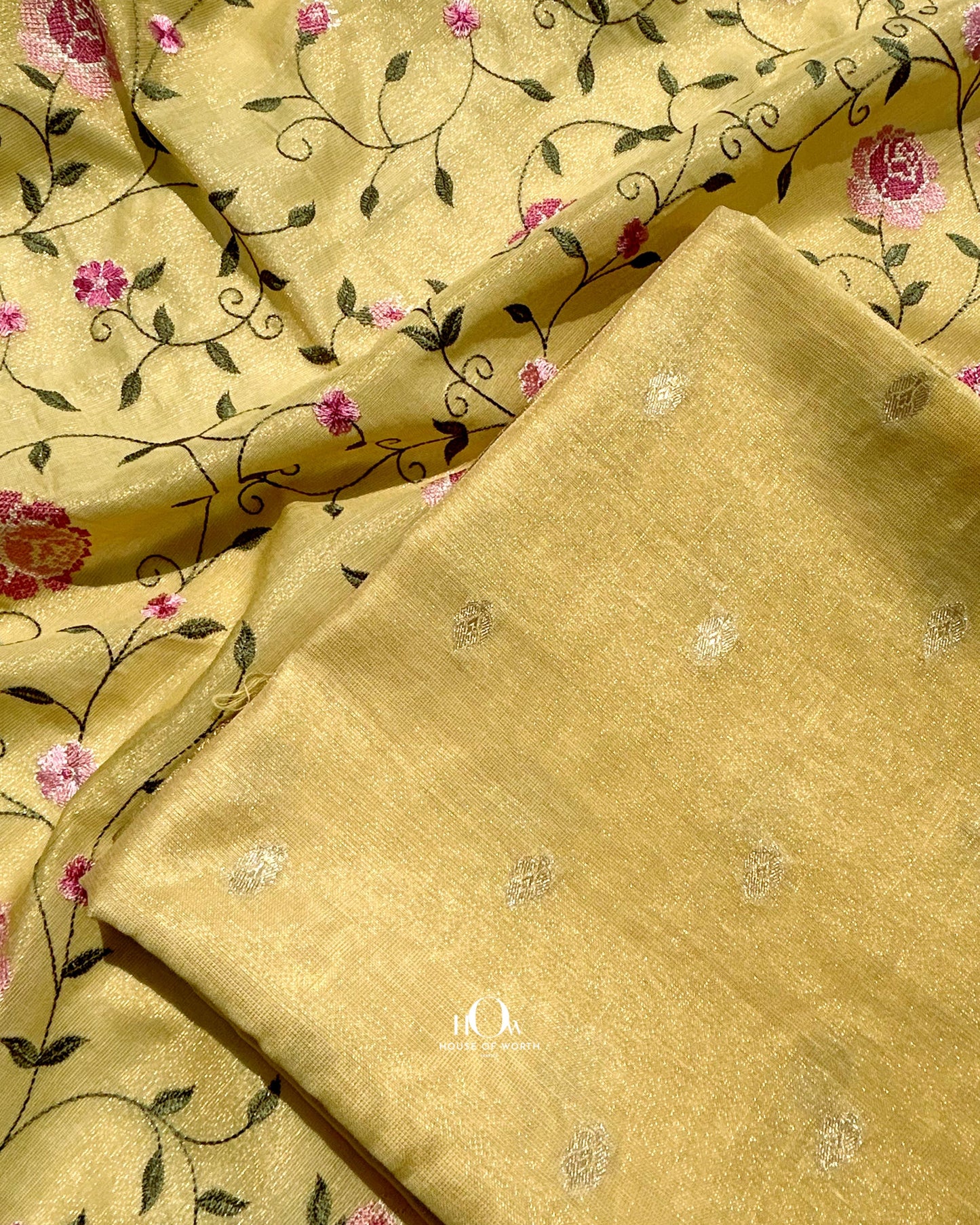 Cotton suits with dupatta and bottom. Embroidered cotton suit sets.
