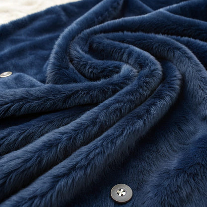 imported rabbit fur material.