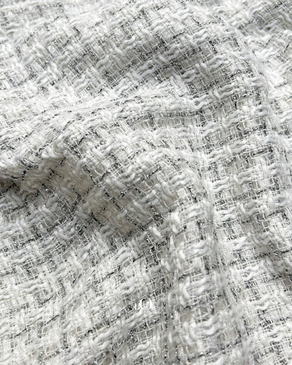 tweed for blazer and pants.