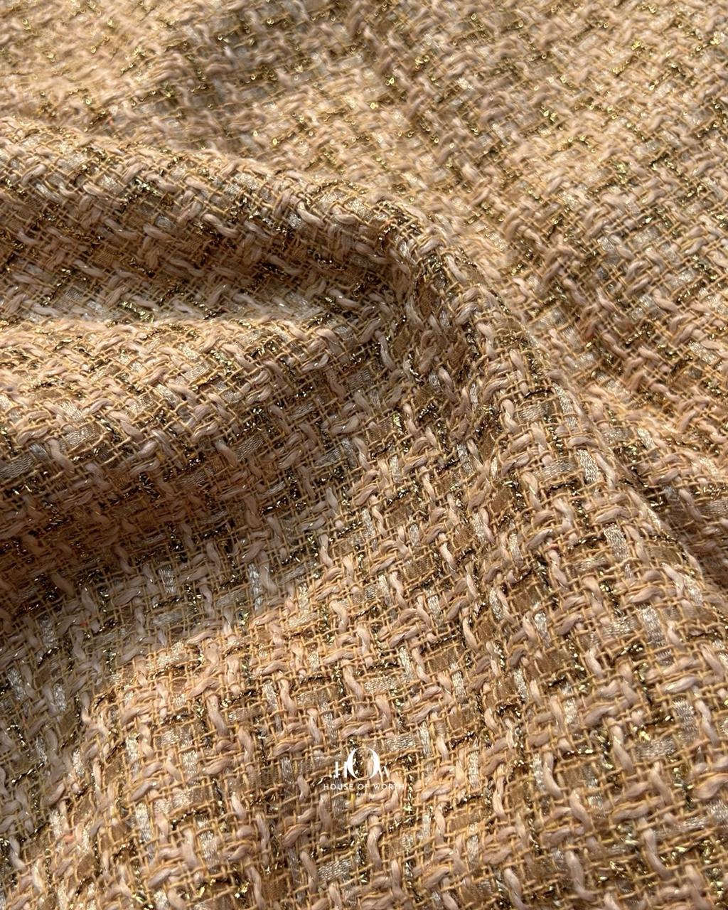 Tweed fabric for ladies garments.