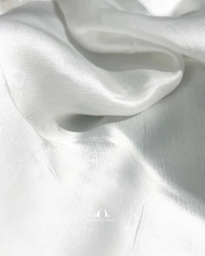 Printed modal satin fabric for cord sets. Delhi supplier, perfect for partywear garments