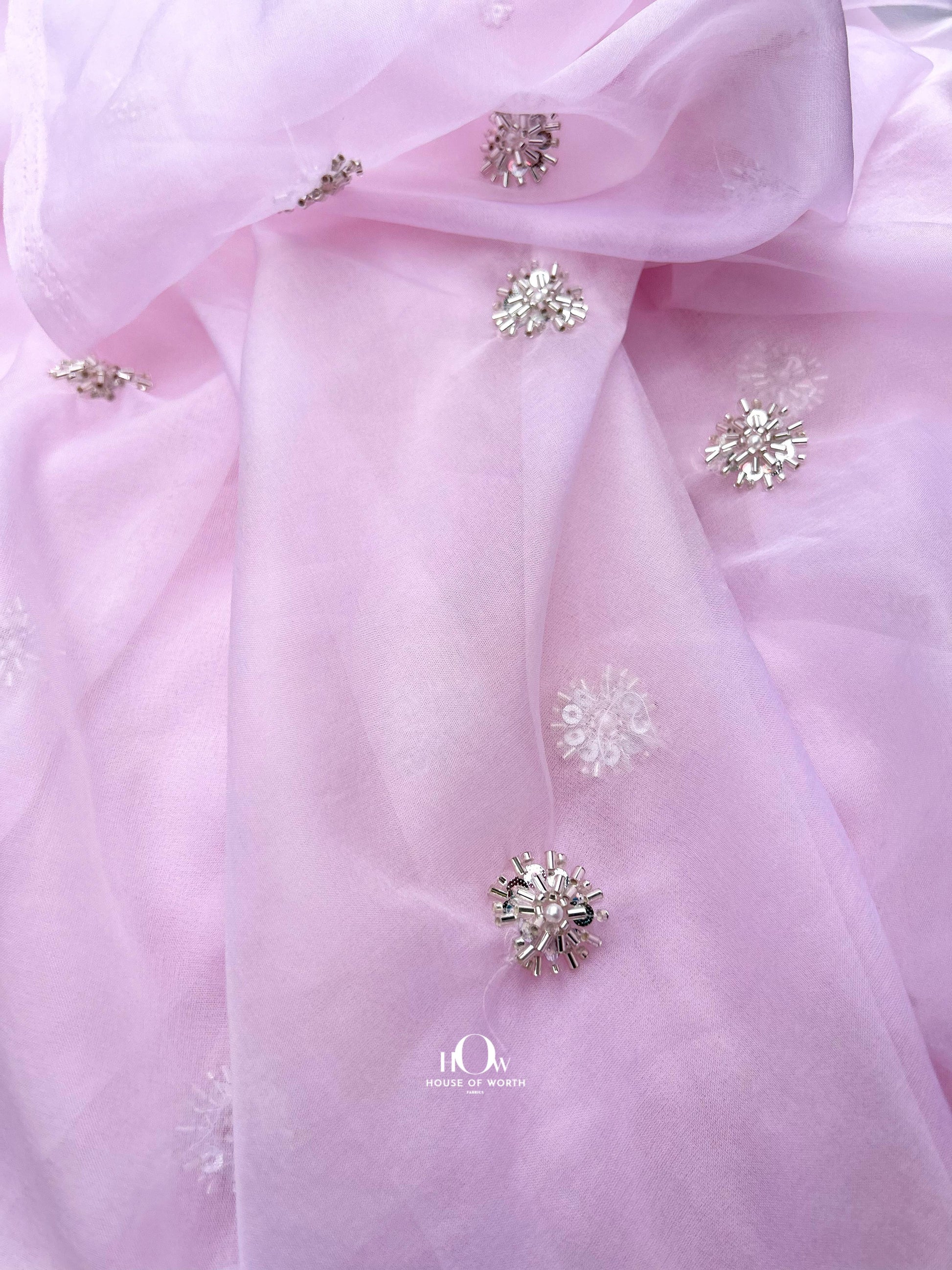 Viscose organza dress material for western wear.Organza suppliers in Surat Gujarat.
