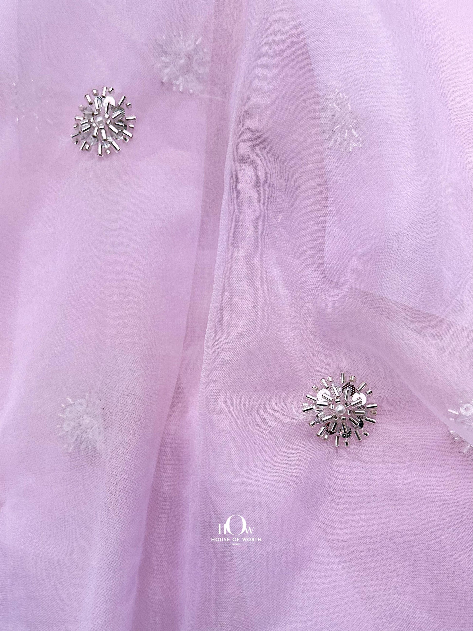Big‑width organza fabric for saree blouse. Organza fabric suppliers in Mumbai.