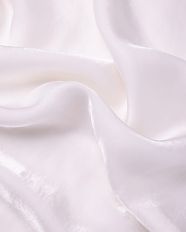 white imported chiffon material.