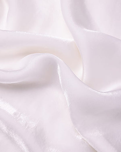 white imported chiffon material.