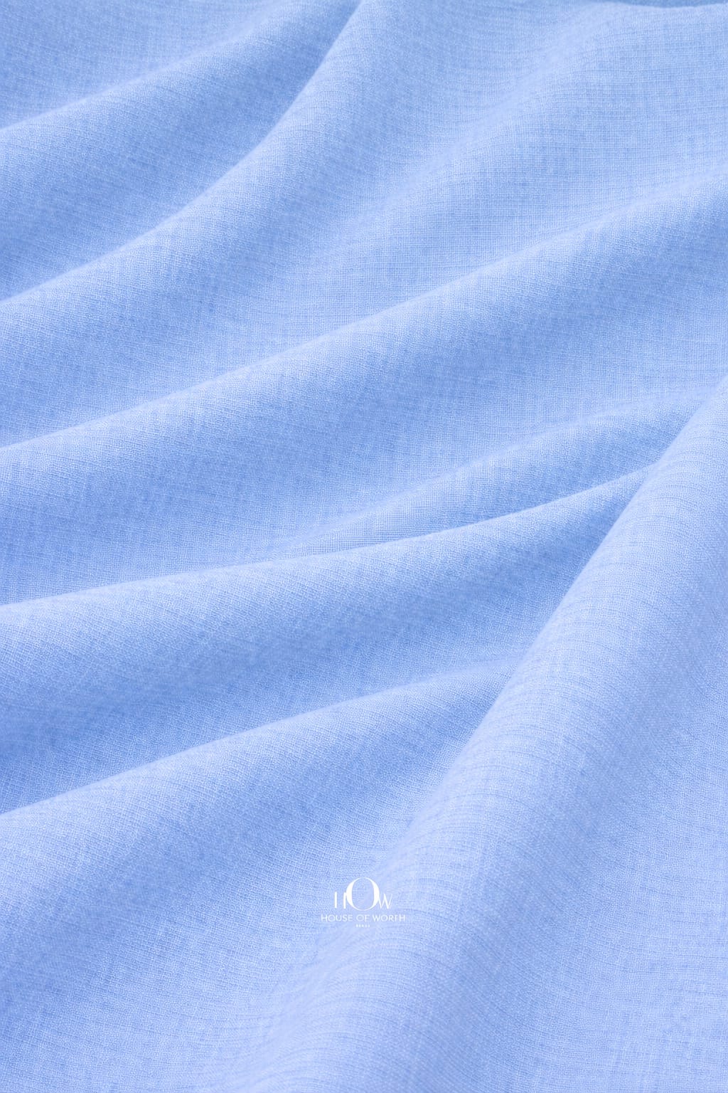 Breathable cotton linen fabric blue for boutique collections and online shoppers