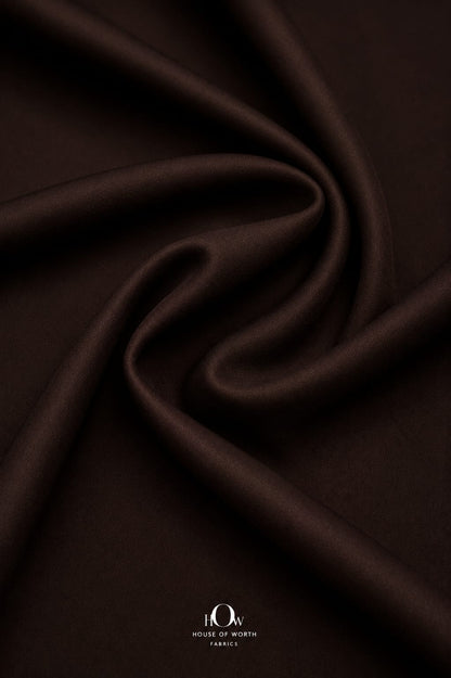 Brown Lycra fabric suited to leggings, lowers and fashion activewear looks.