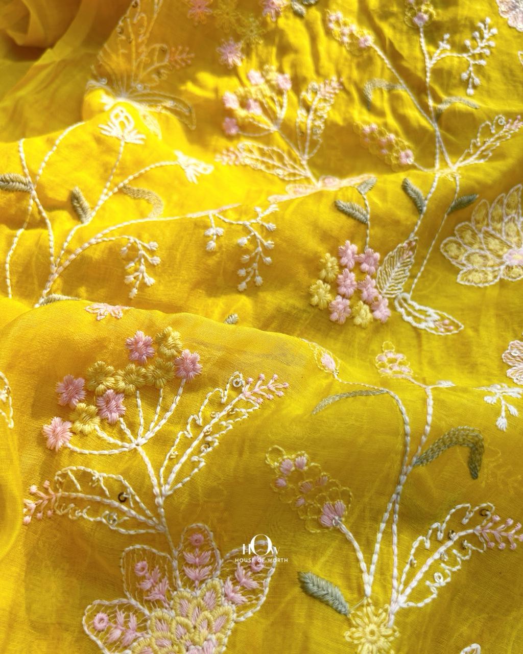 banarasi chanderi saree