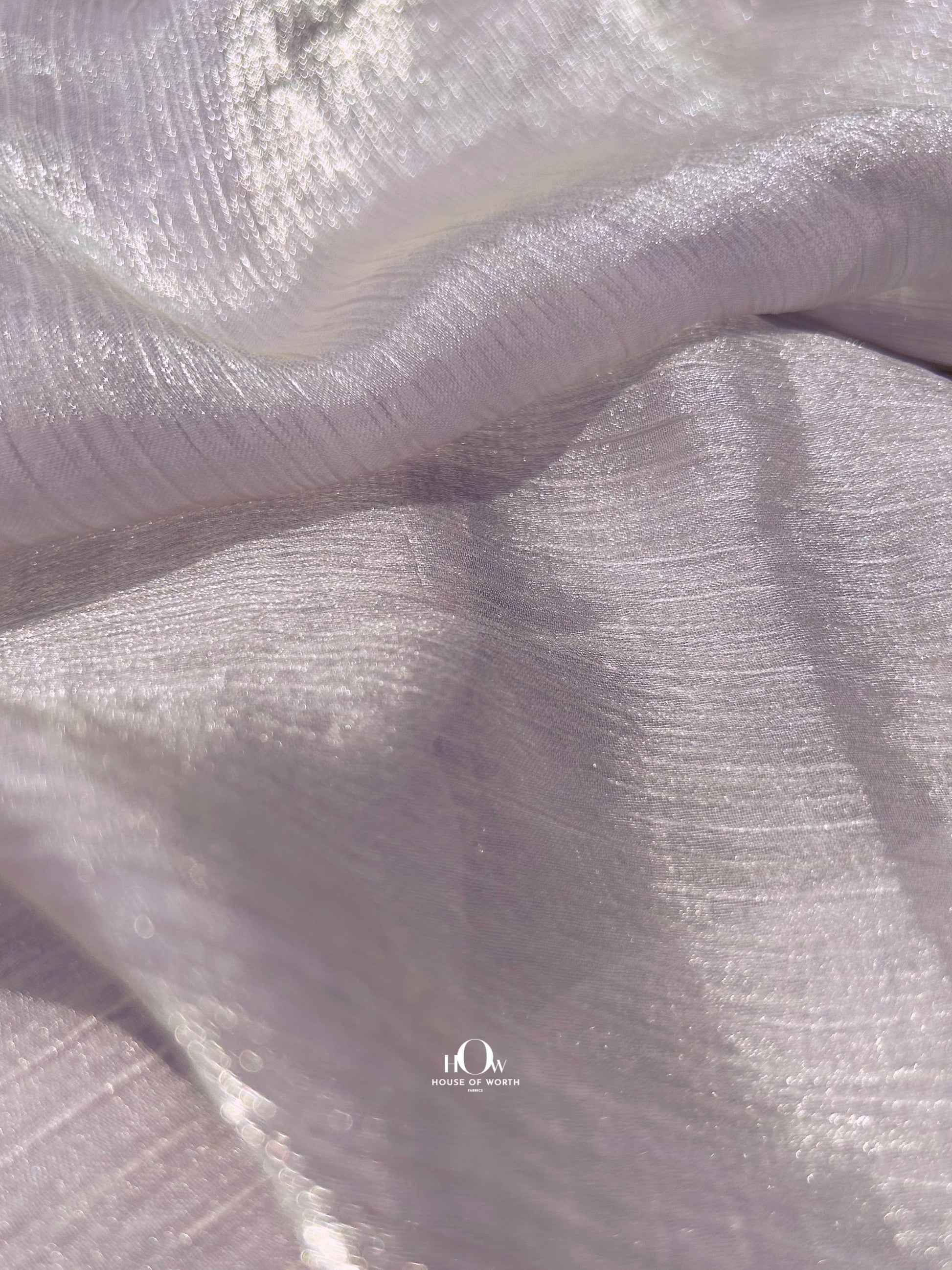 Luxury silk chiffon fabric by the meter – suitable for scarves and high-end ethnic fashion.
