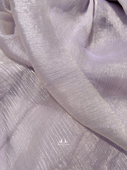 Pure silk chiffon fabric for luxury dupattas and gowns – available from Surat fabric wholesalers.