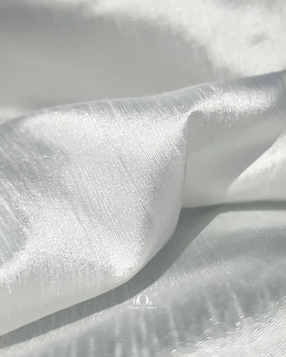 Pure dyeable raw silk for festive wear. Raw silk supplier in surat.