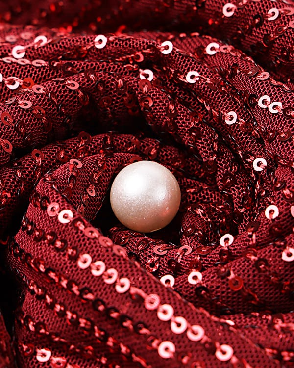 embroidered sequins fabric