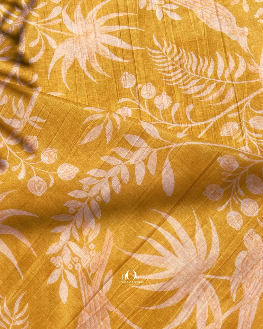 Printed Mul Chanderi fabric for summers. Banarsi mul chanderi fabric.