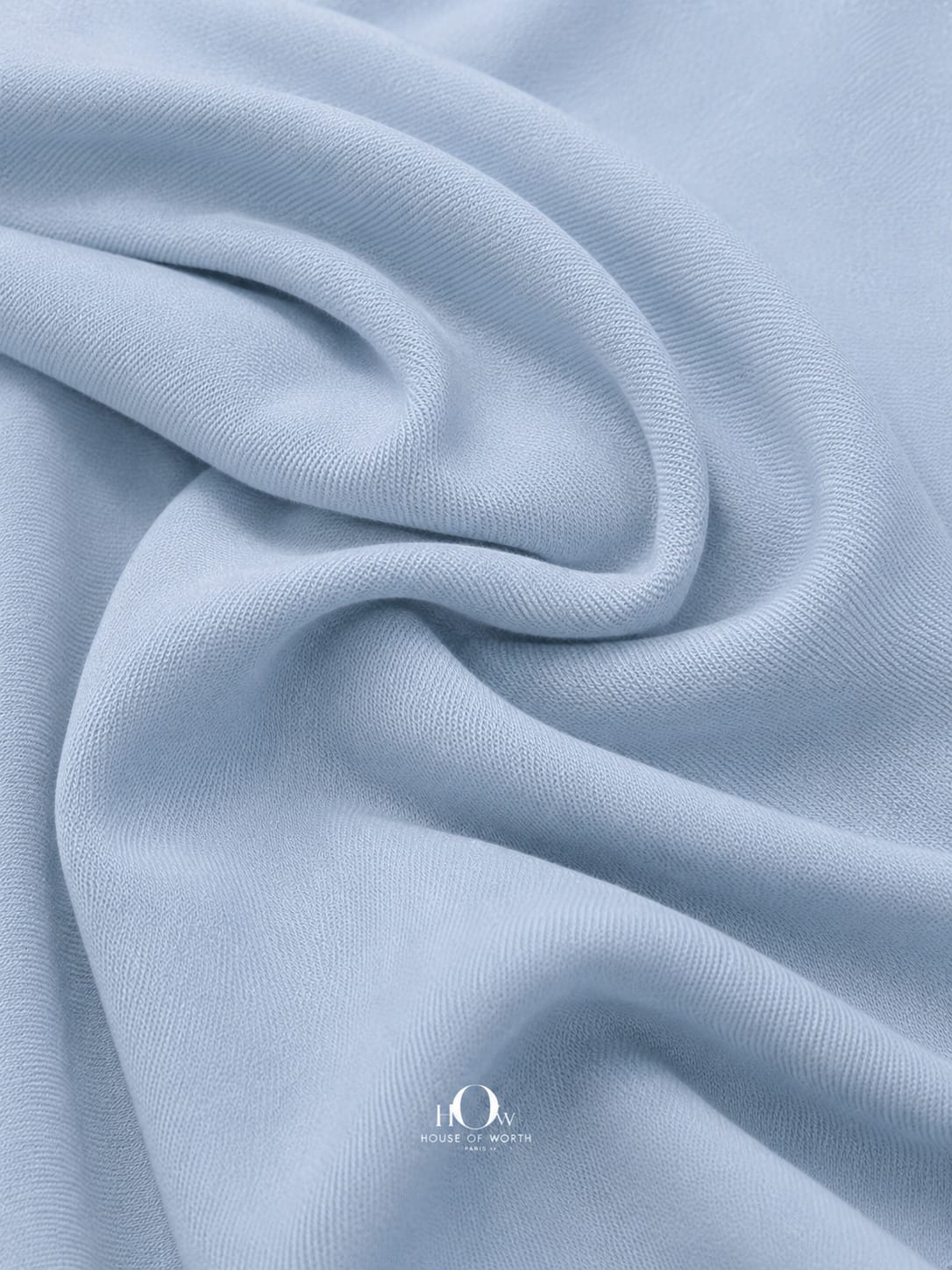 Ice blue denim fabric for jeans, jackets and co-ord sets